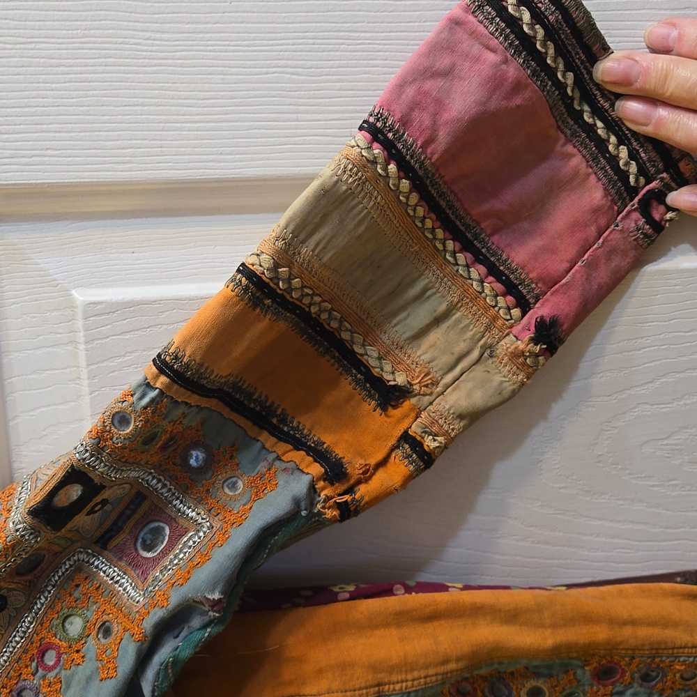 Vintage OOAK Indian Kurtl Gown Anarkali - Picture 6 of 11